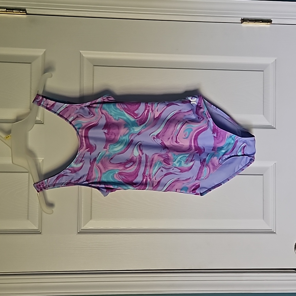 Hurley Girls 1 Piece Swimsuit Size L 12-13 YRS NWT